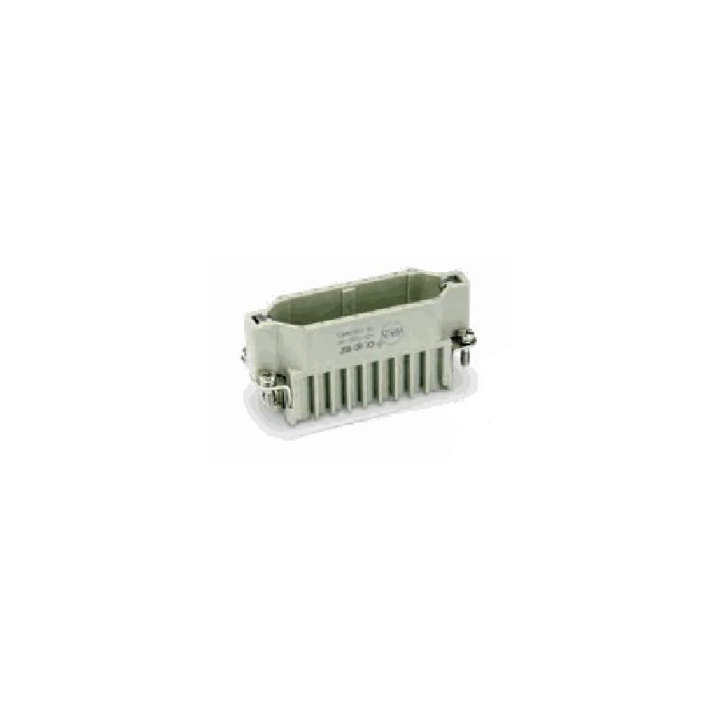 Insert HD, Raccordement à Sertir, femelle, 25 pin, 10A, Polycarbonate, 16A|32A 